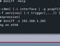 linux下的嗅探